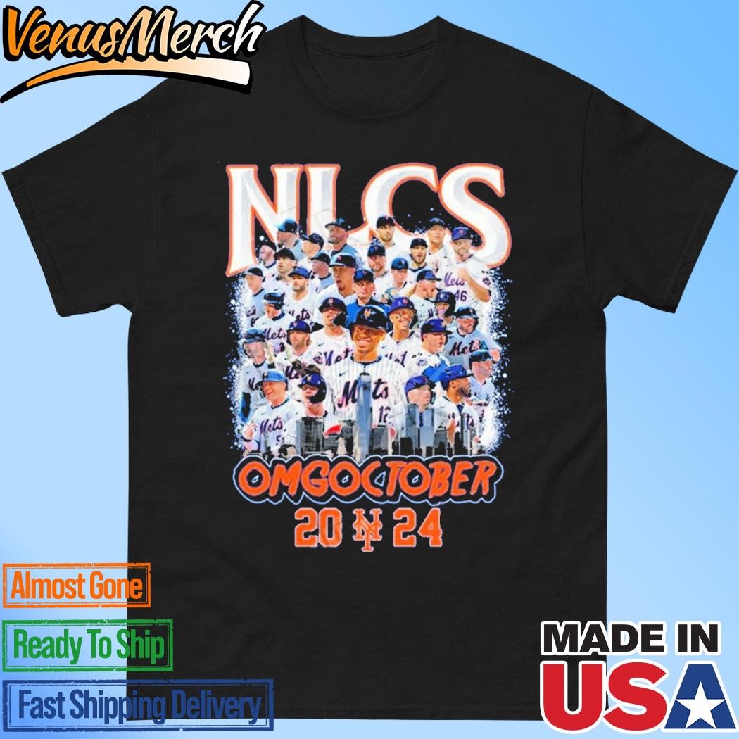 Official New York Mets NLCS Omgoctober 2024 T-Shirt