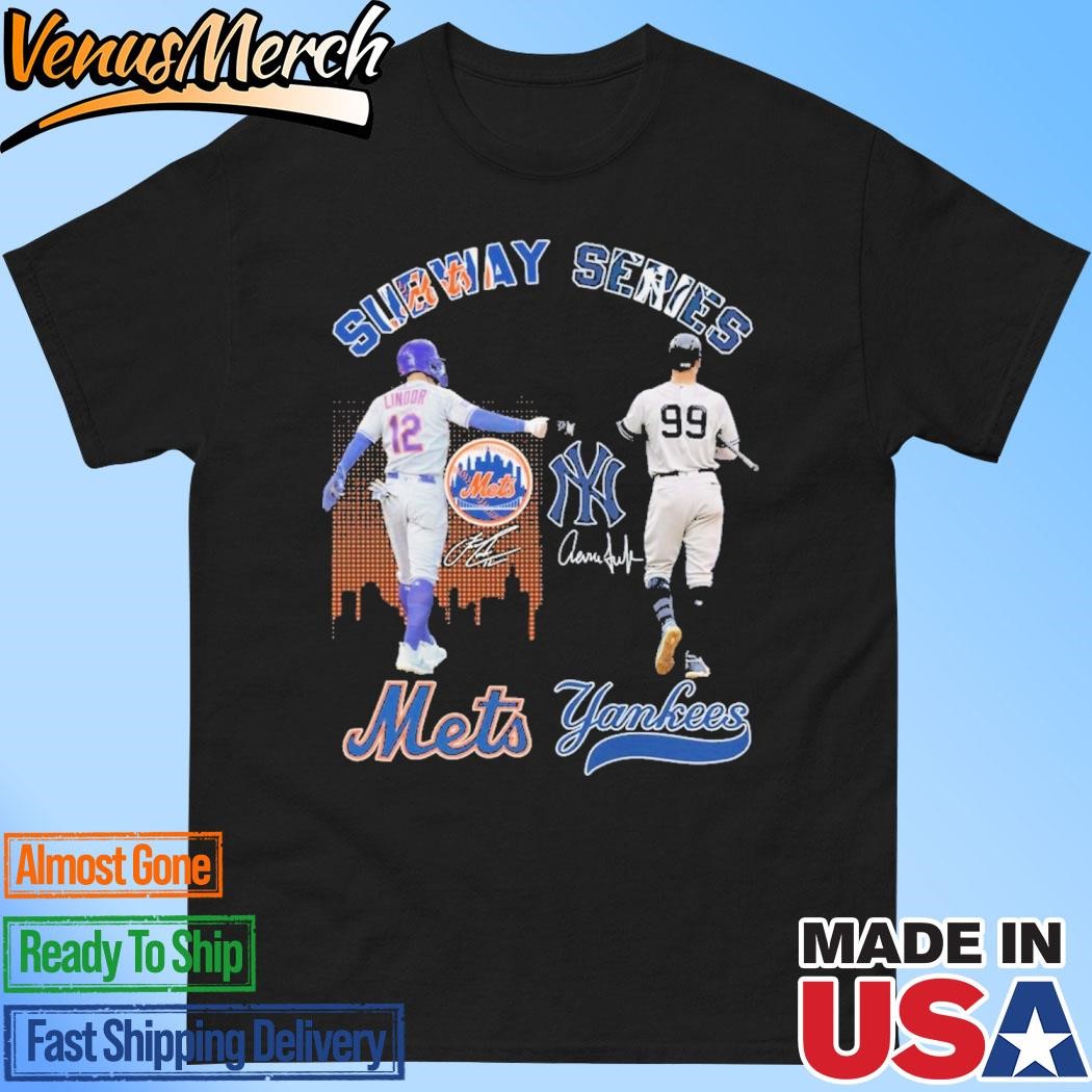 Official New York Mets x New York Yankees Signature Unisex T-Shirt