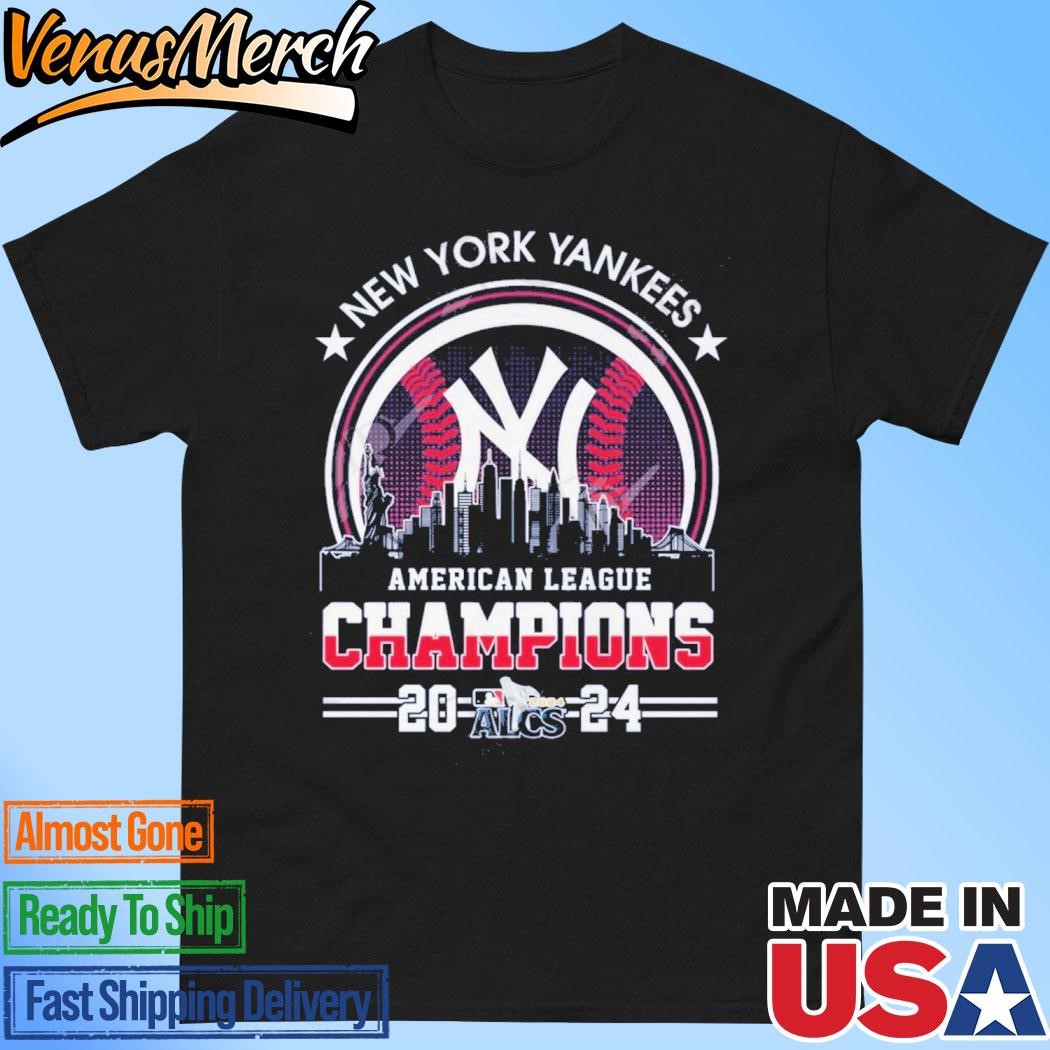 Official New York Yankees 2024 ALCS Champions T-Shirt