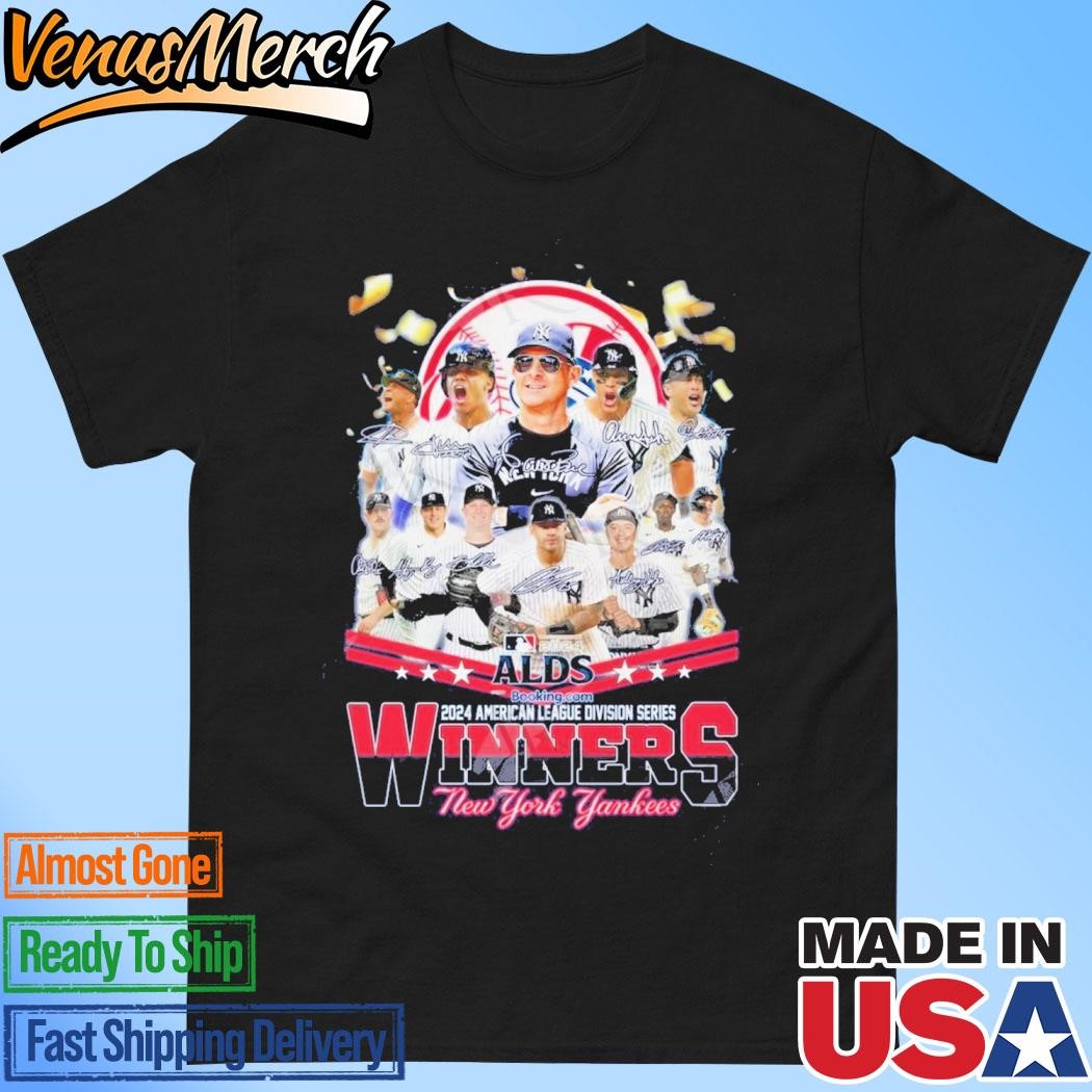 Official New York Yankees 2024 ALDS Winners T-Shirt