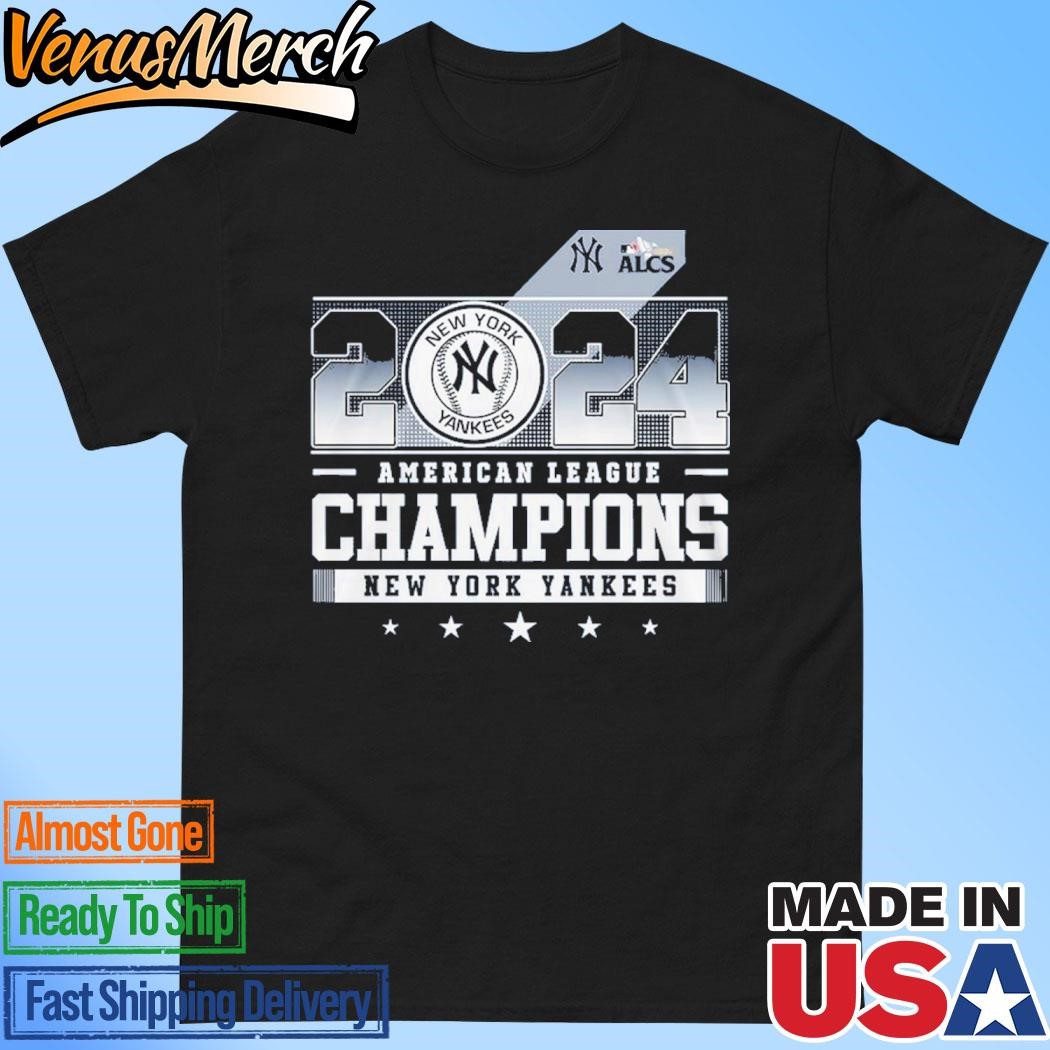 Official New York Yankees 2024 Champions American League T-Shirt