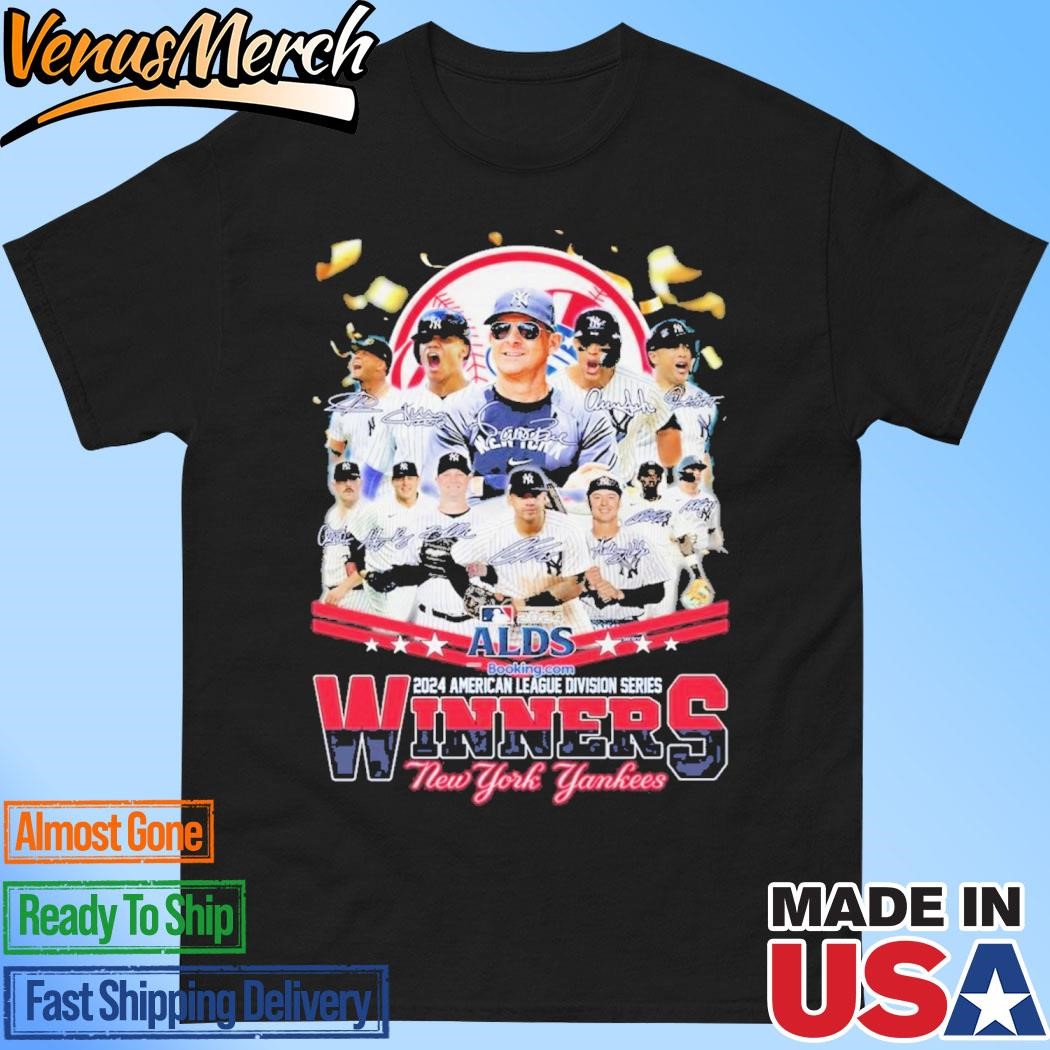 Official New York Yankees ALDS 2024 Winners American League Division Series T-Shirt