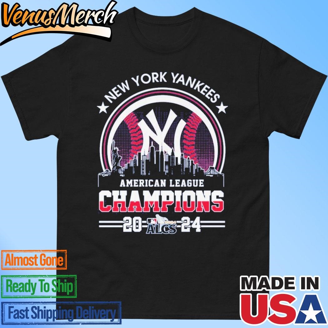 Official New York Yankees American League Champions 2024 T-Shirt