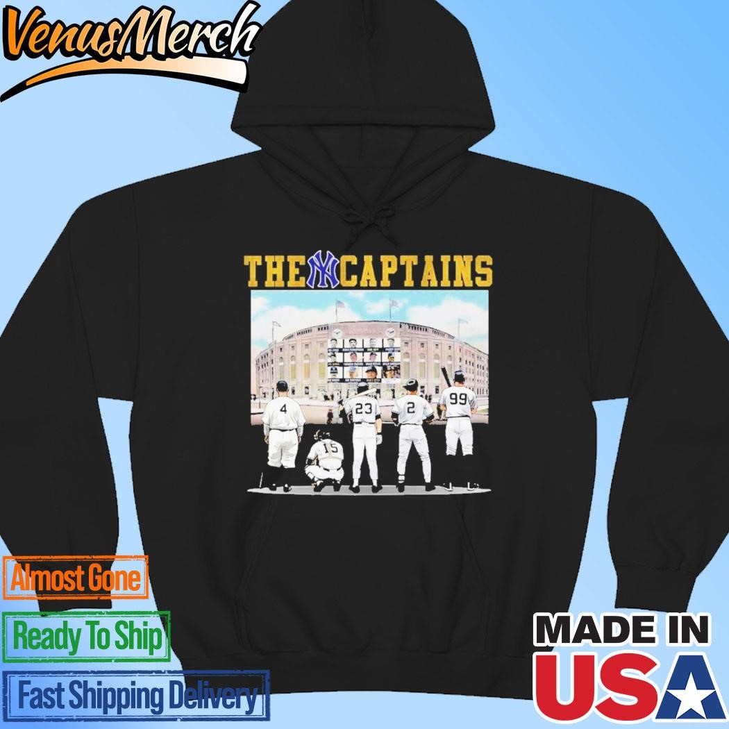 Official New York Yankees The Yankees Captain Squad 2024 Hoodie