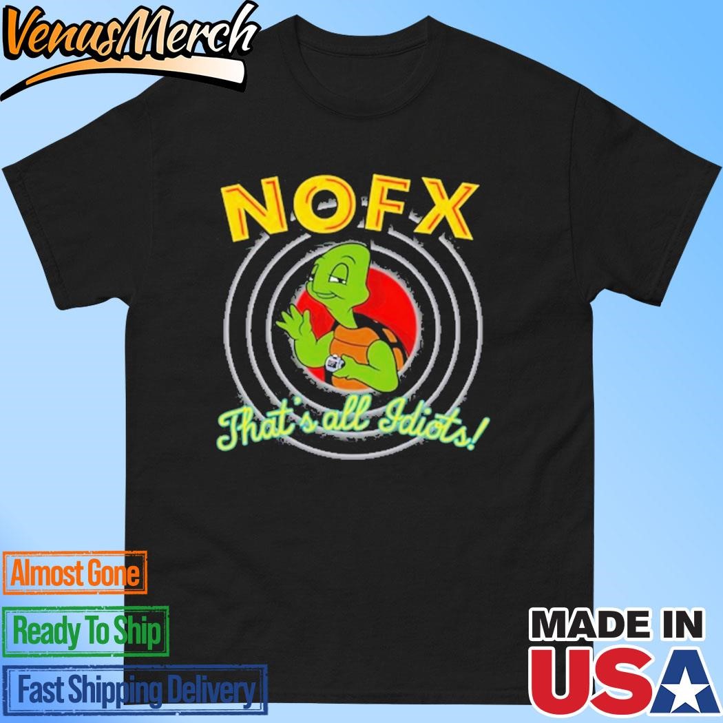 Official Nofx That's All October 4-5-6 2024 San Pedro Shirt