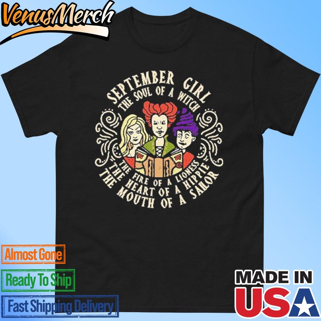 Official November Girl The Soul Of A Witch Sanderson Sisters Shirt