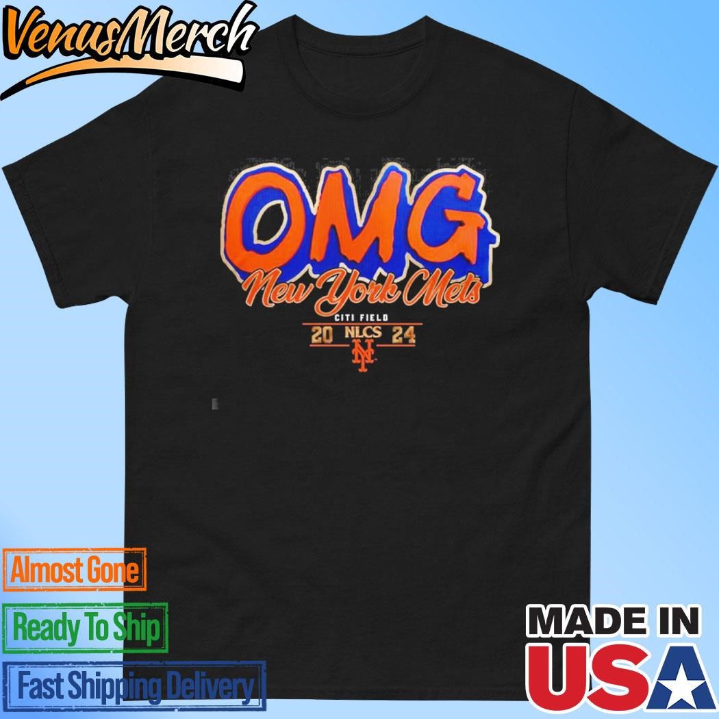 Official OMG New York Mets Citi Field NLCS 2024 T-Shirt