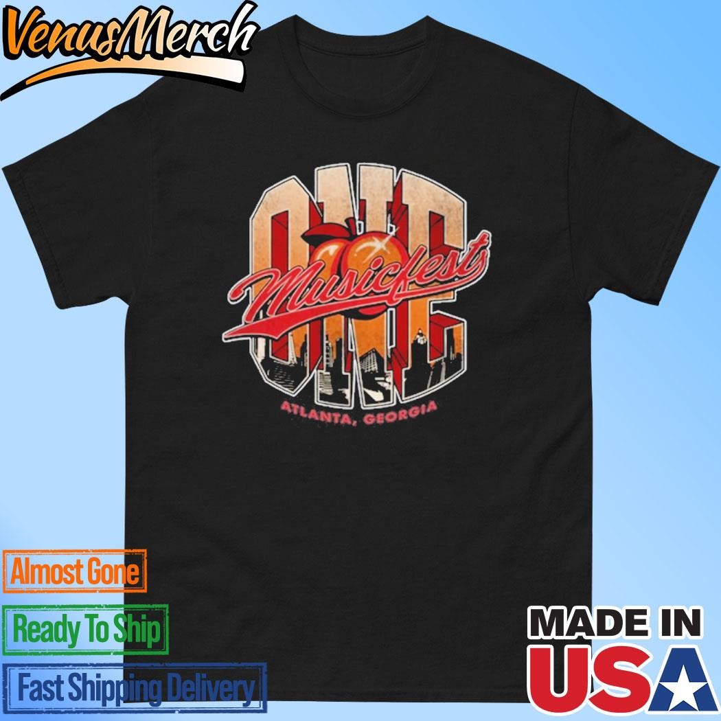 Official ONE Musicfest Big Peach Atlanta, Georgia Shirt