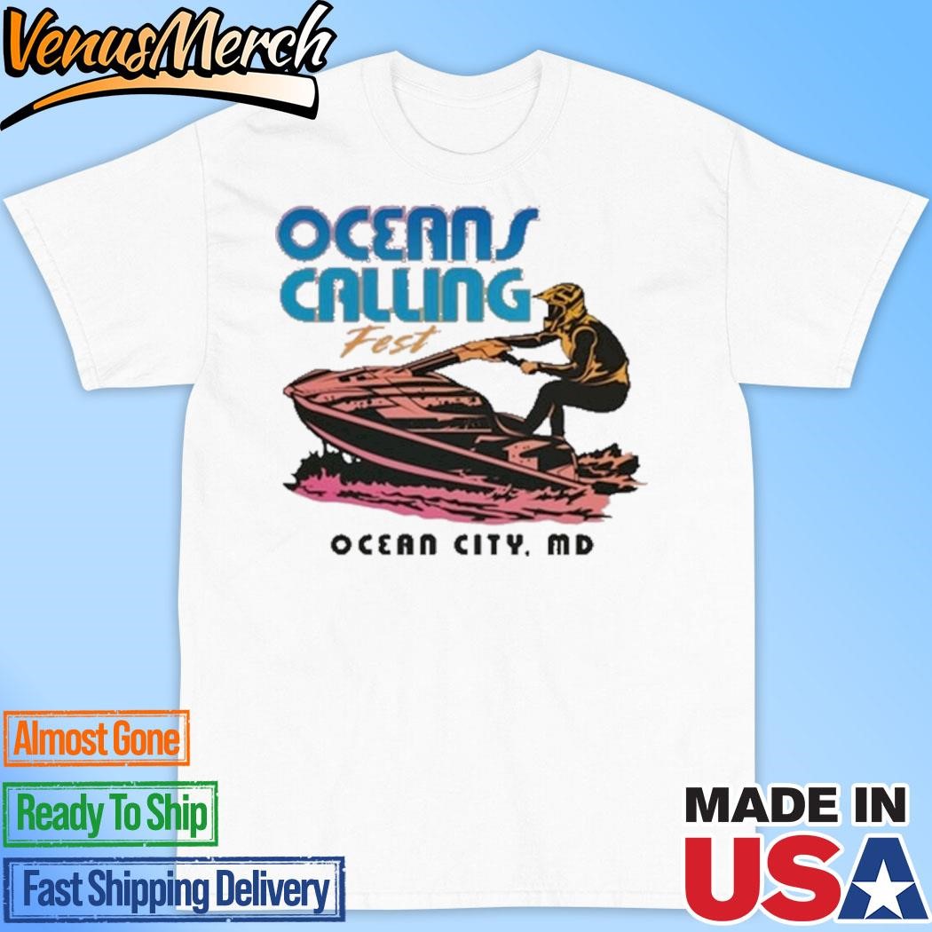 Official Oceans Calling Fest Sep 27-29 2024 Ocean City MD Shirt