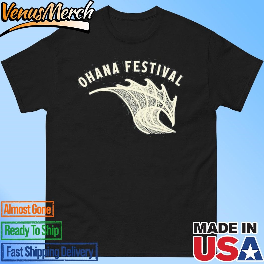 Official Ohana Festival Dragon Wave Shirt