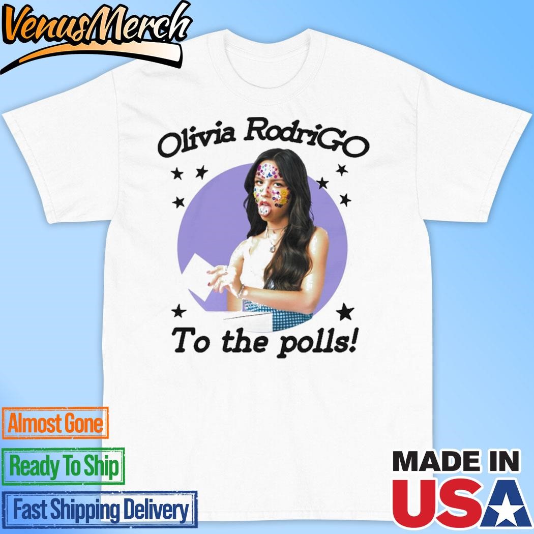 Official Olivia Rodrigo GO To The Polls Shirt