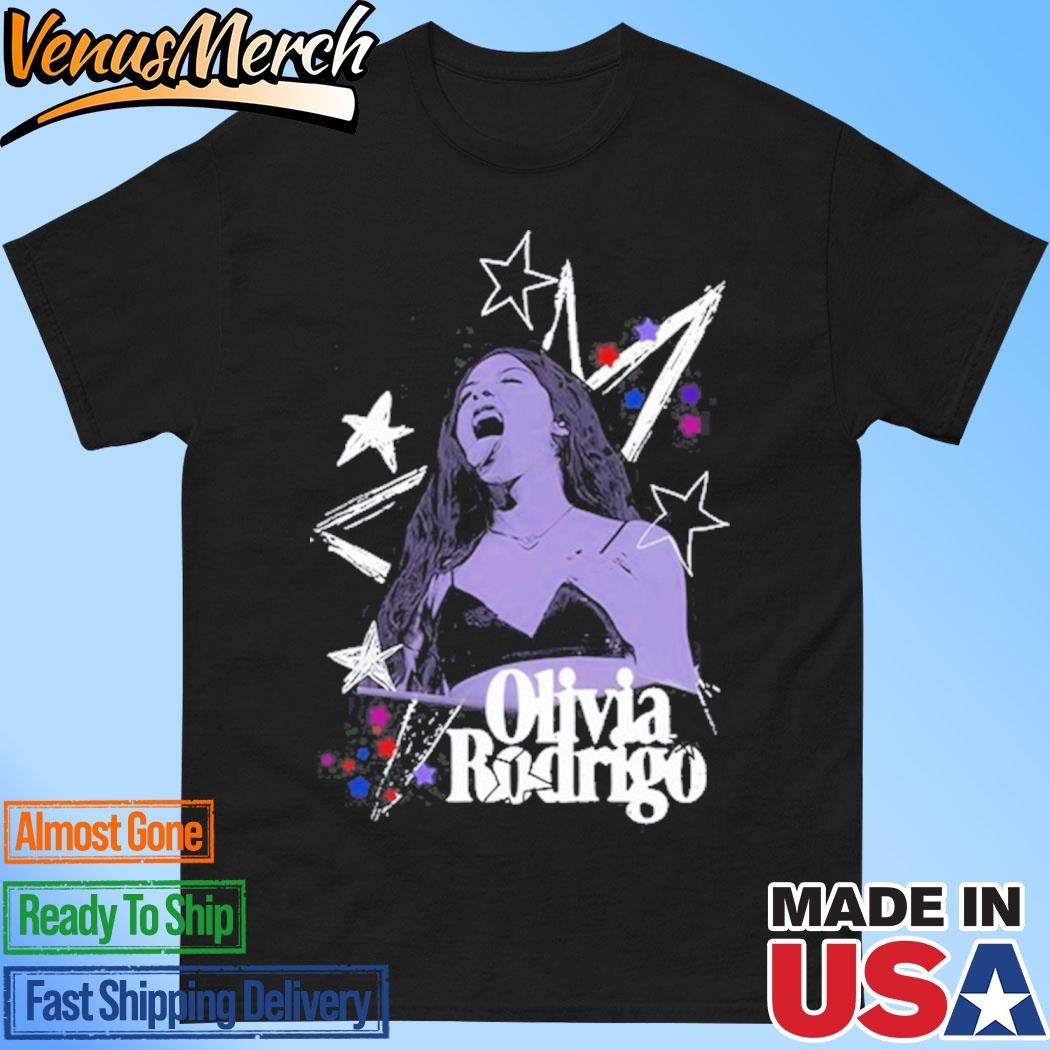 Official Olivia Rodrigo World Tour Setlist Shirt