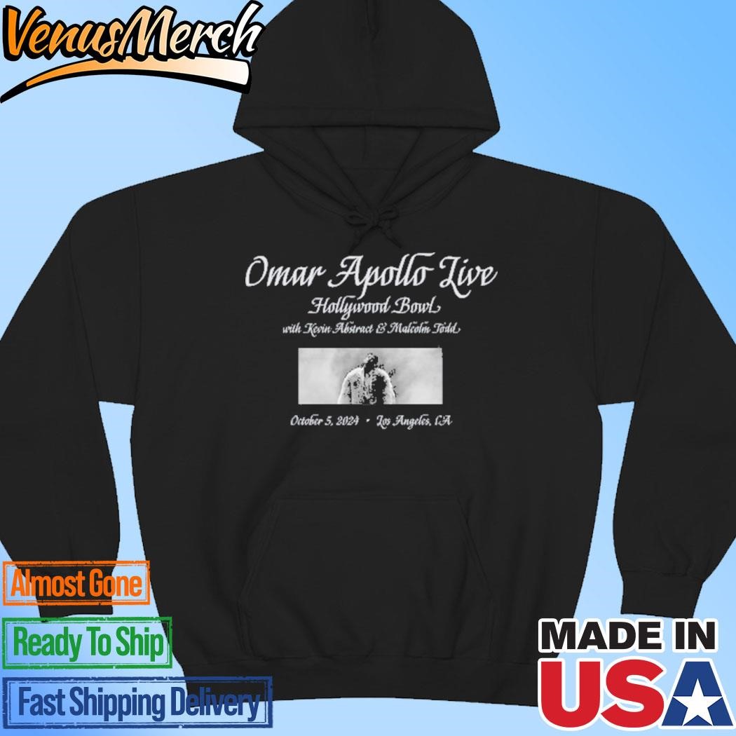 Official Omar Apollo Live At The Hollywood Bowl Los Angeles, CA T Hoodie