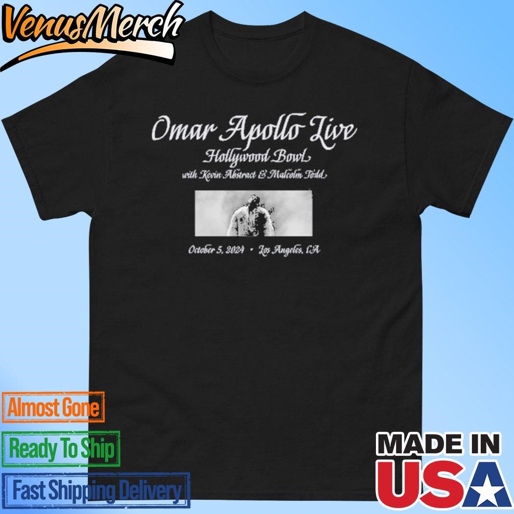 Official Omar Apollo Live At The Hollywood Bowl Los Angeles, CA T Shirt