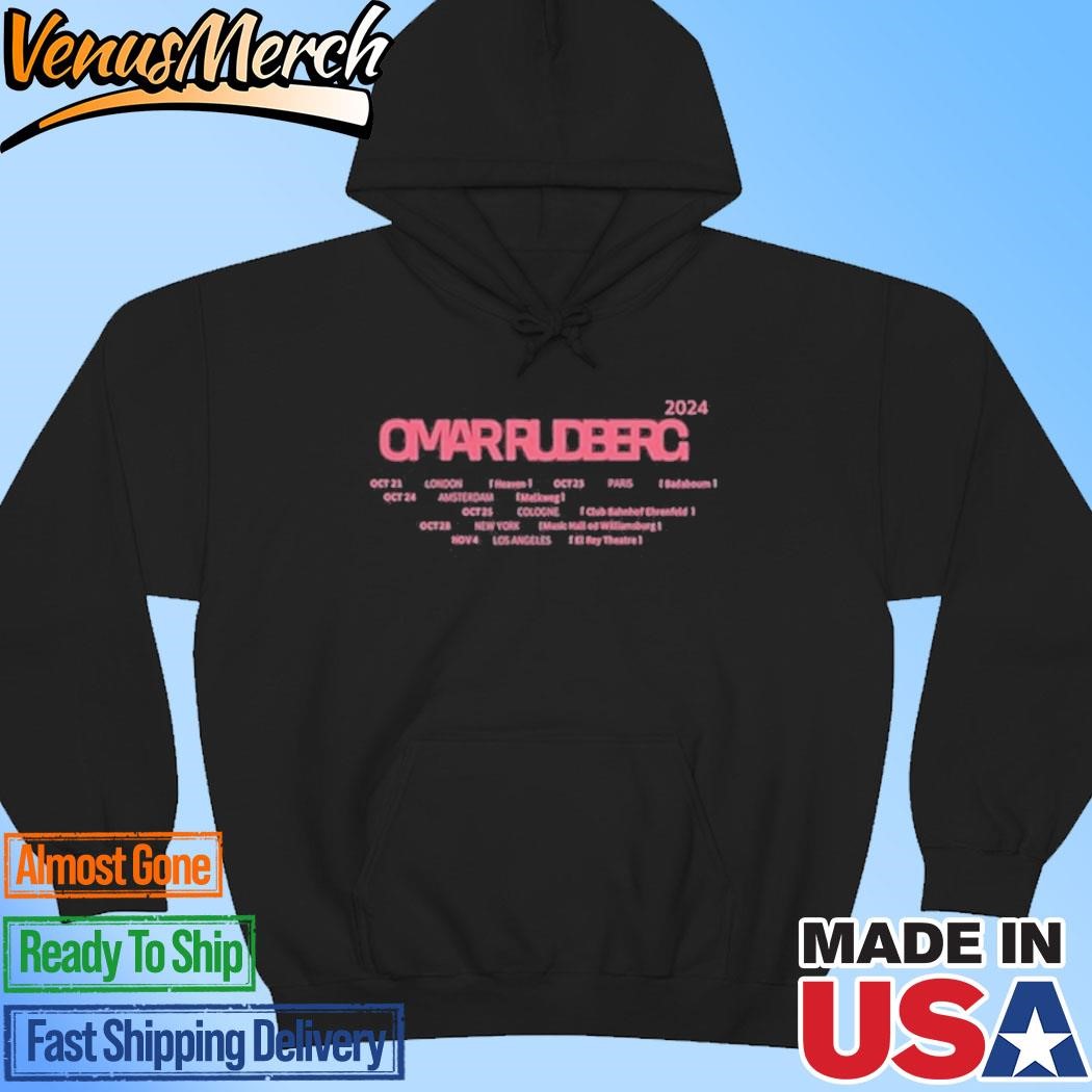 Official Omar Rudberg Tour 24 Hoodie