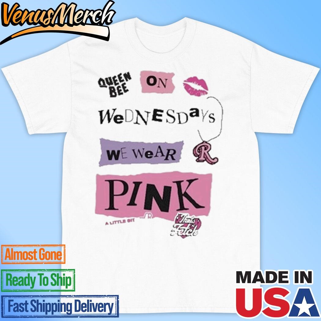 Official On Wednesdays We Wear Pink Mean Girls Shirt