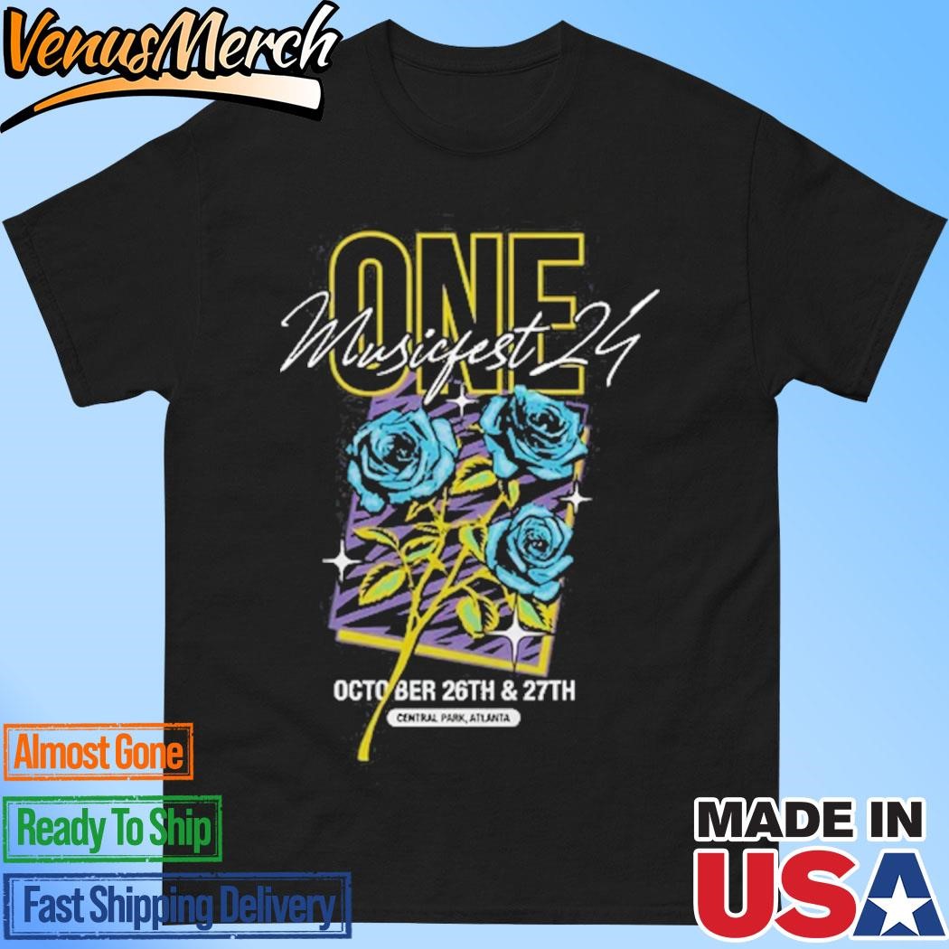 Official One MusicFest Central Park Atlanta Oct 26-27 2024 Shirt