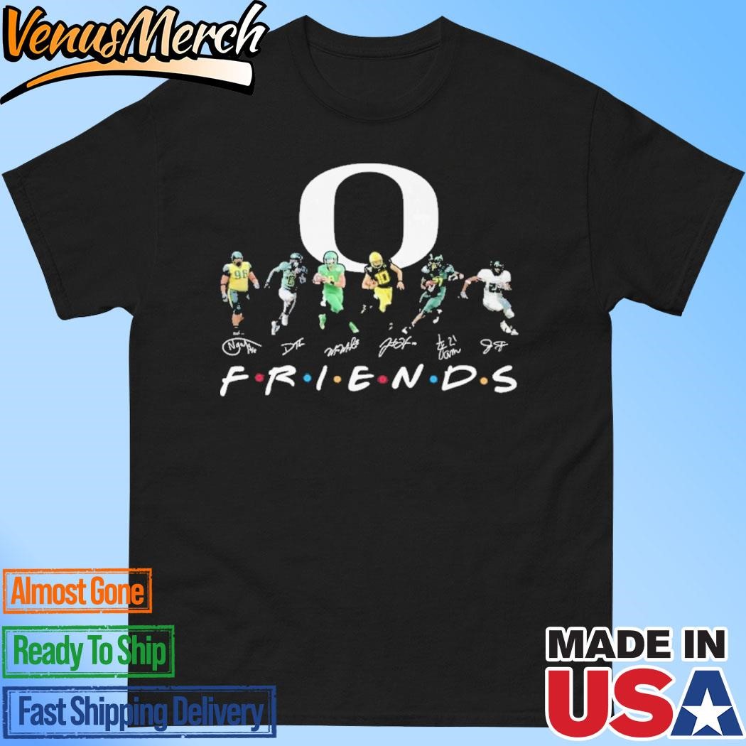 Official Oregon Ducks Friends Of Football Legend 2024 T-Shirt