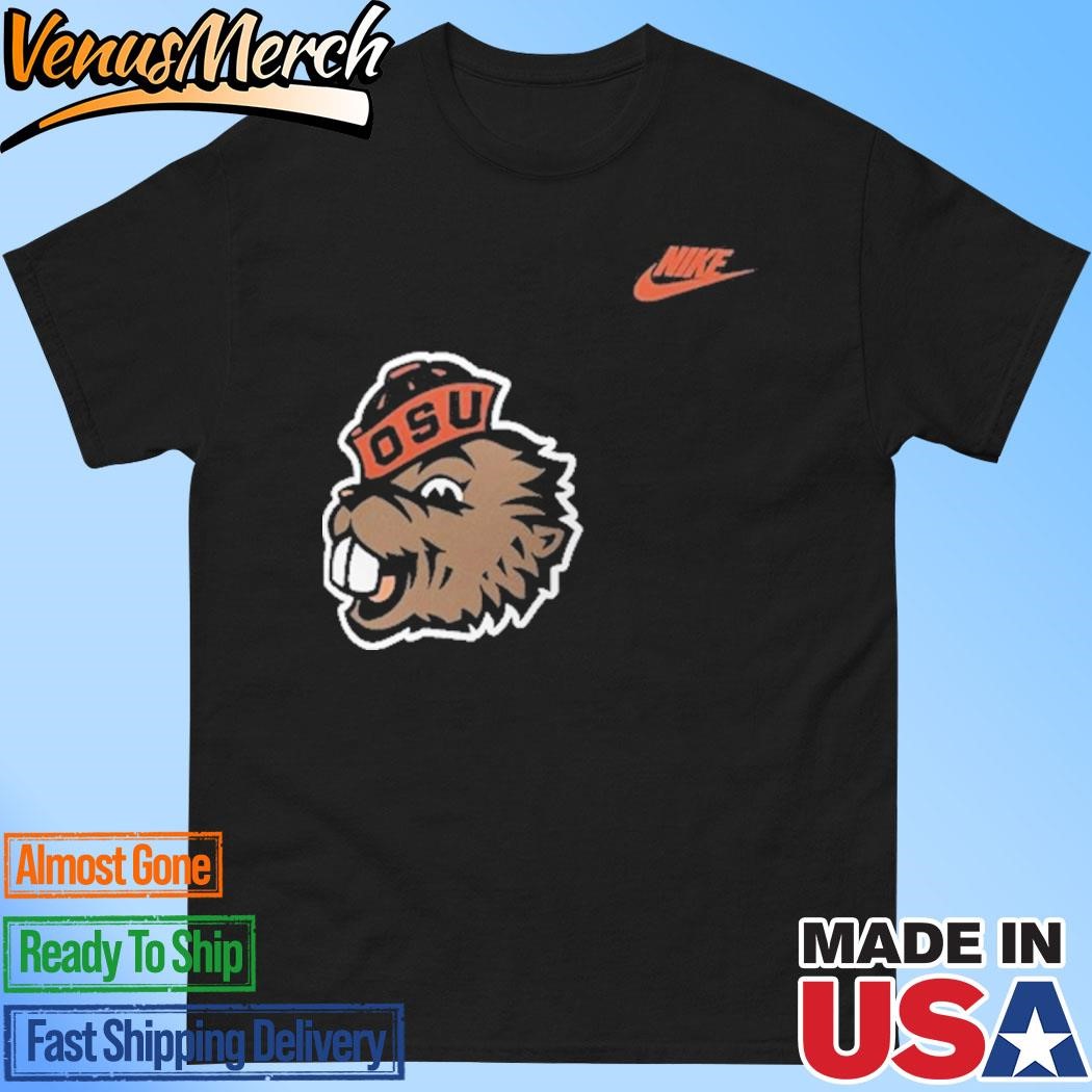 Official Oregon State Beavers Nike Retro Logo Performance T-Shirt