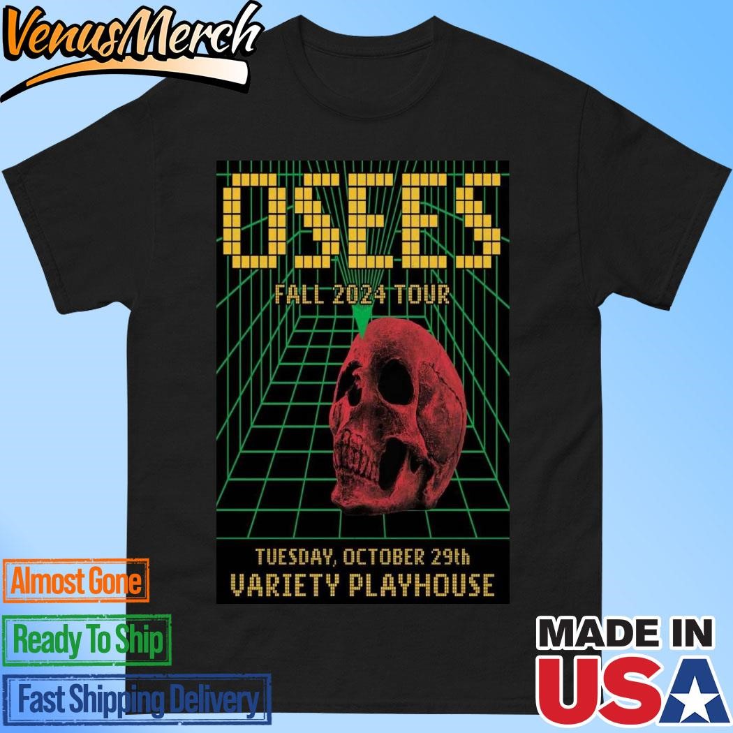 Official Osees October 29 2024 Variety Playhouse In Atlanta GA Poster Shirt