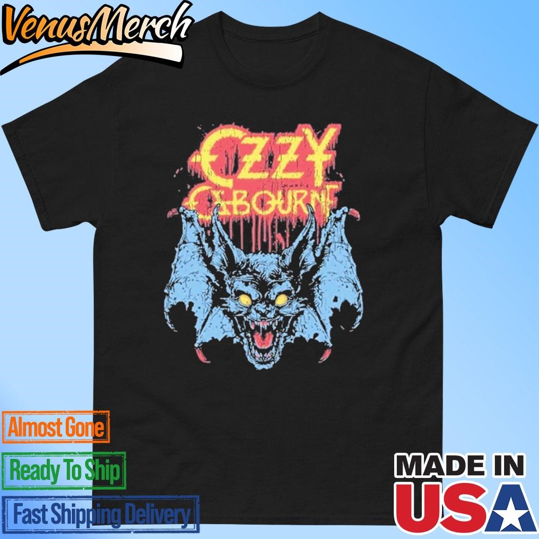 Official Ozzy Glowing Eyes Bat Shirt