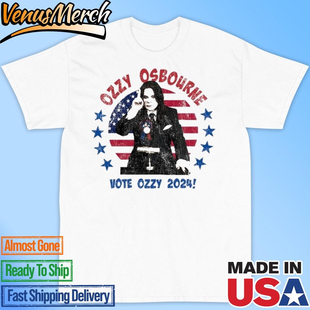 Official Ozzy Osbourne Vote For Ozzy 2024 T-Shirt