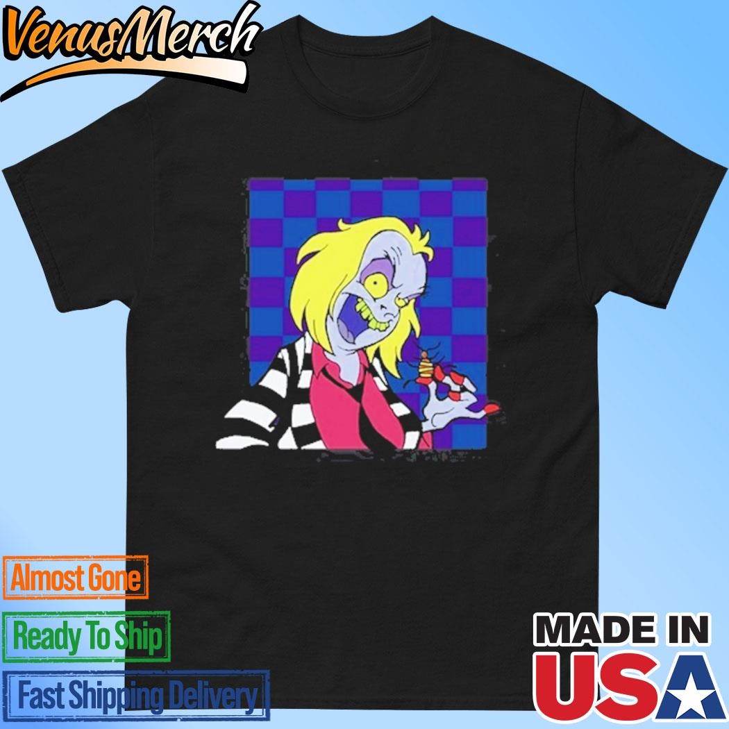 Official Pan Pizza Rebeltaxi Beetlejuice Shirt