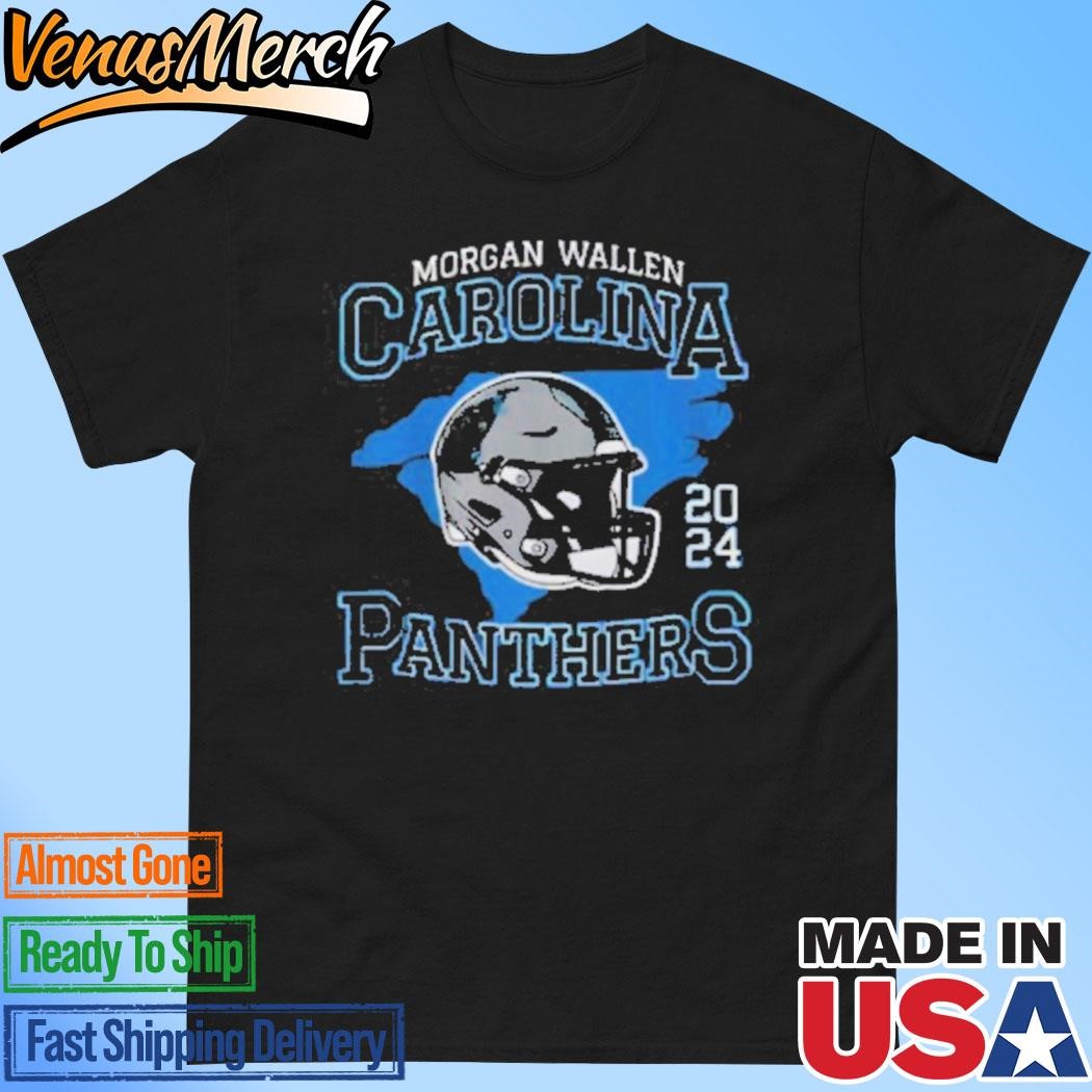 Official Panthers x Morgan Wallen Carolina 2024 T-Shirt