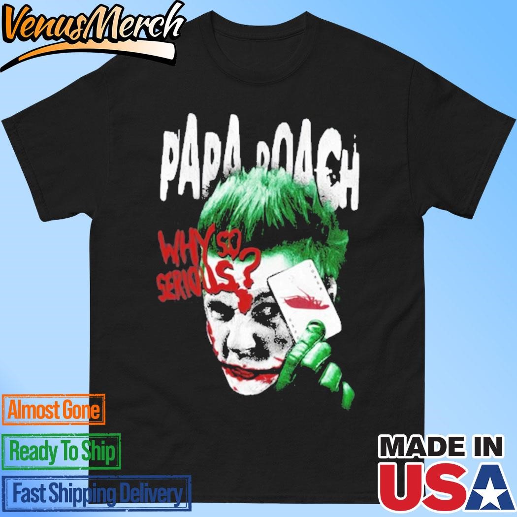 Official Papa Roach Joker Halloween 2024 Shirt