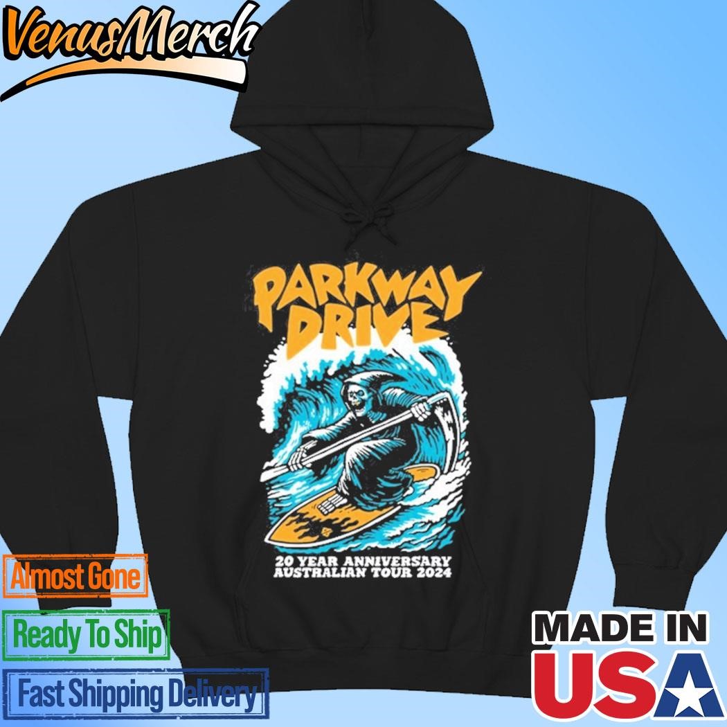 Official Parkway Drive 20 Year Anniversary Australian Tour 2024 Hoodie