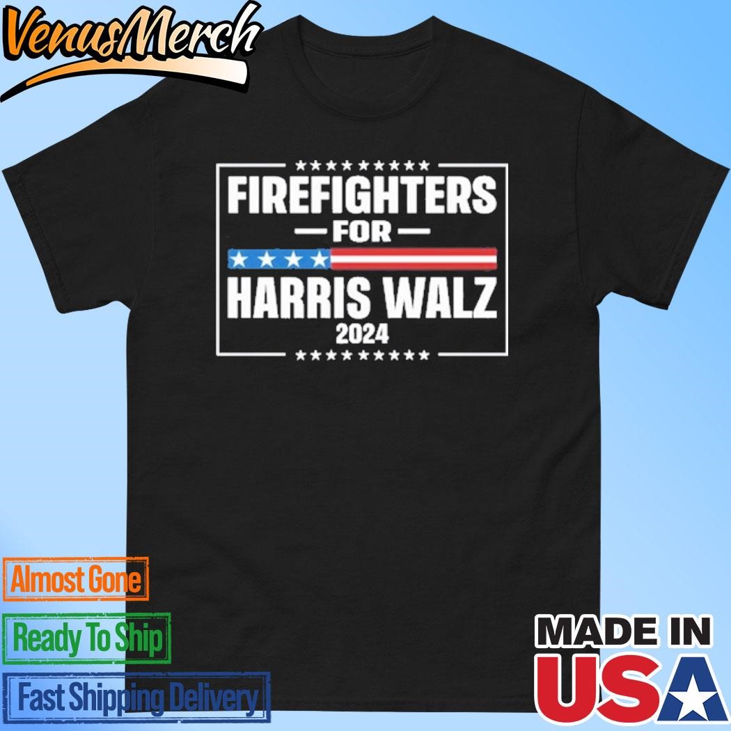 Official Paul A. Szypula Firefighters For Harris Walz 2024 Shirt