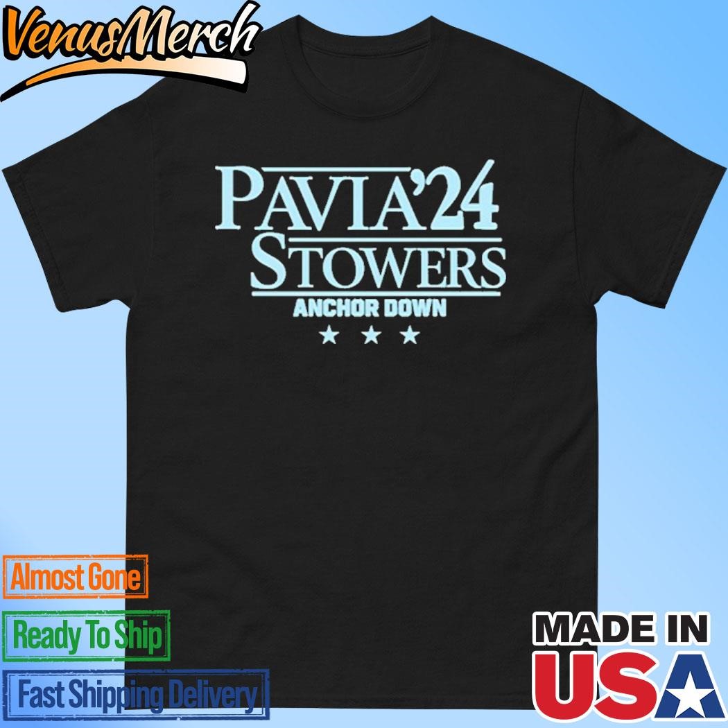 Official Pavia Stowers ’24 Anchor Down Shirt