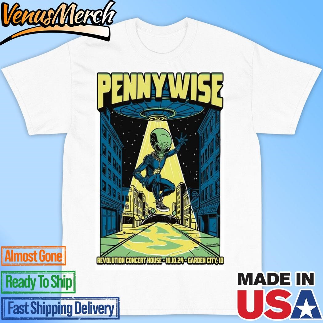 Official Penny Wise Revolution Concert House Garden City, ID Oct 10 2024 Tour Poster Shirt