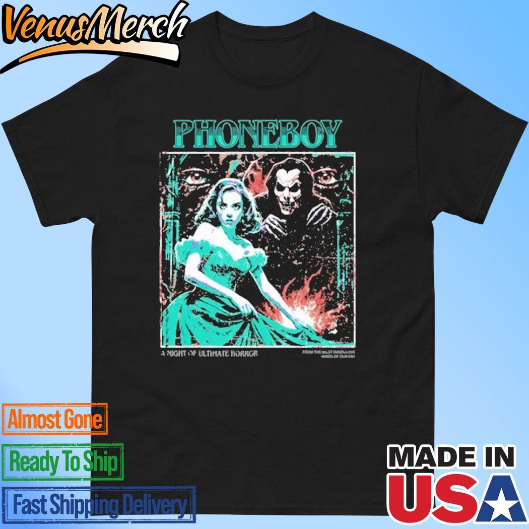 Official Phoneboy A Night Of Ultimate Horror 2024 T-Shirt