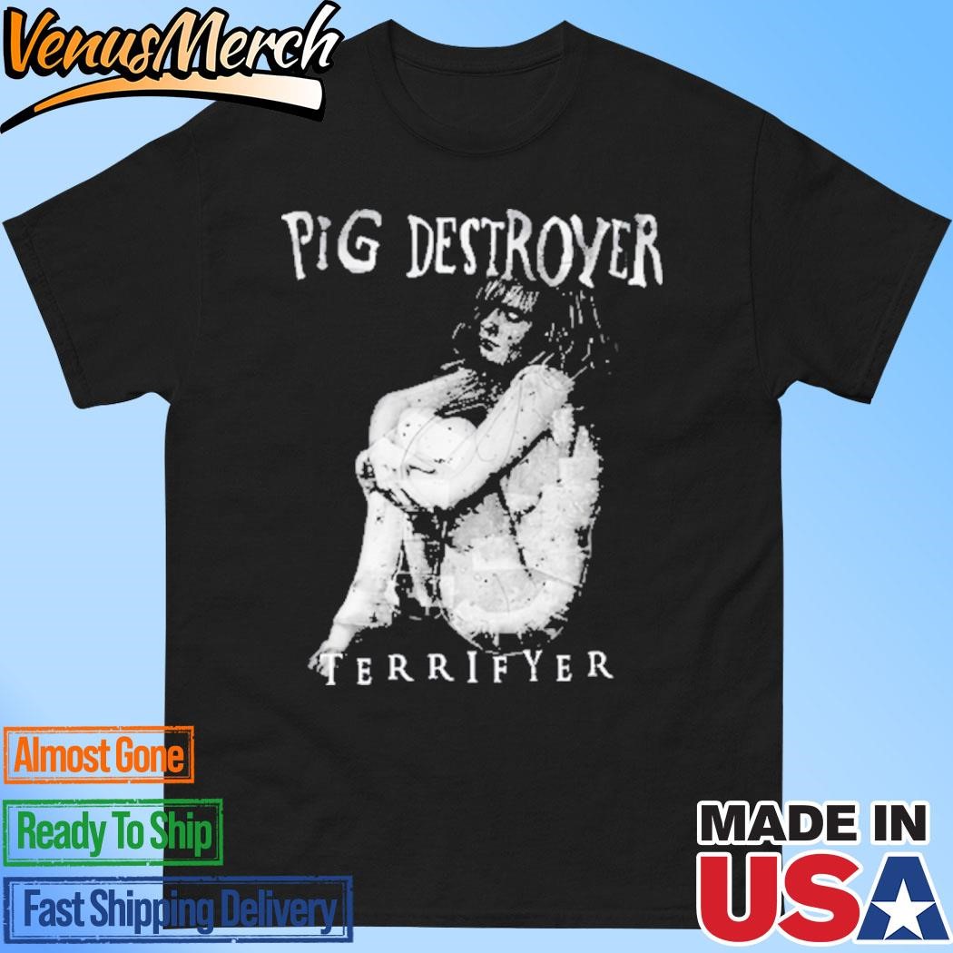 Official Pig Destroyer Terrifyer Ladies Cropped Shirt