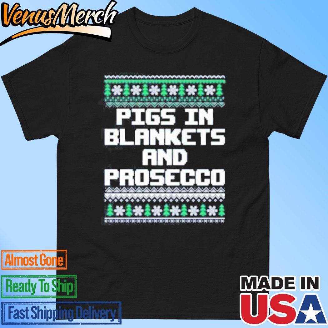 Official Pigs In Blankets And Prosecco Christmas Sweatshirt