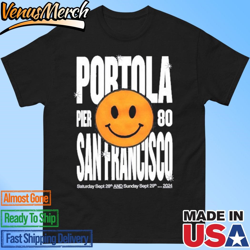 Official Portola Smile San Francisco 2024 Event T-Shirt