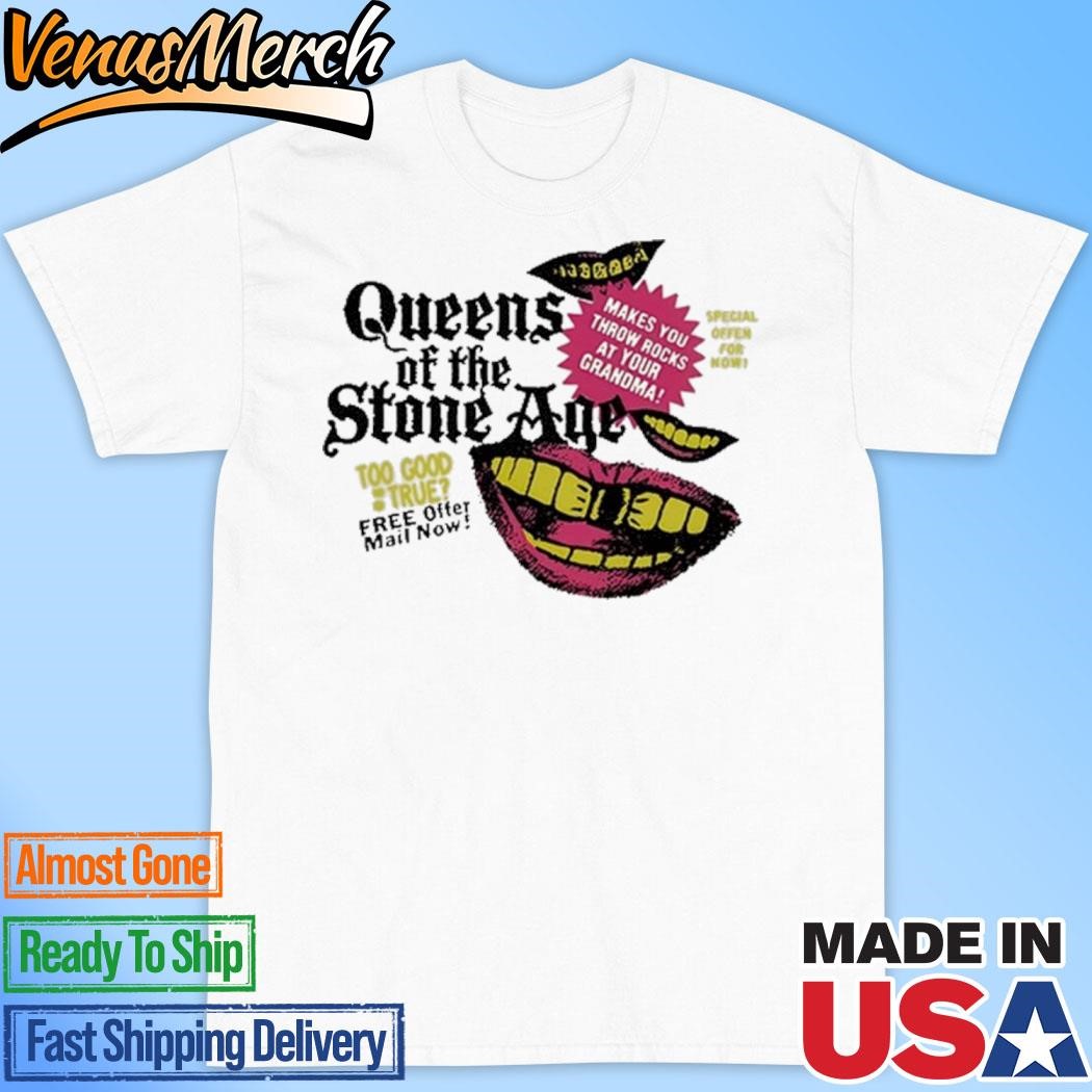 Official Queens Of The Stone Age Lick Them Like Them Shirt