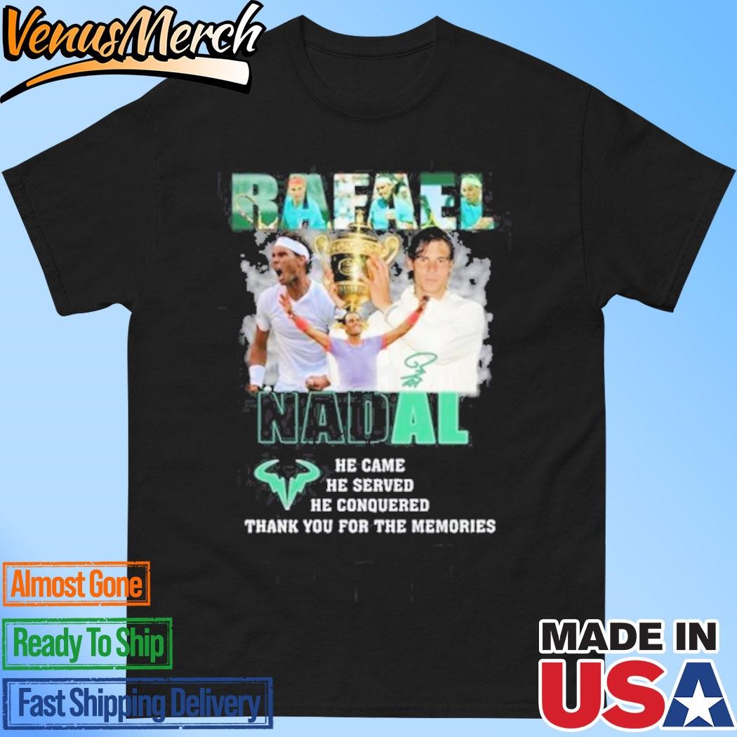 Official Rafael Nadal Thank You For The Memories Unisex T-Shirt