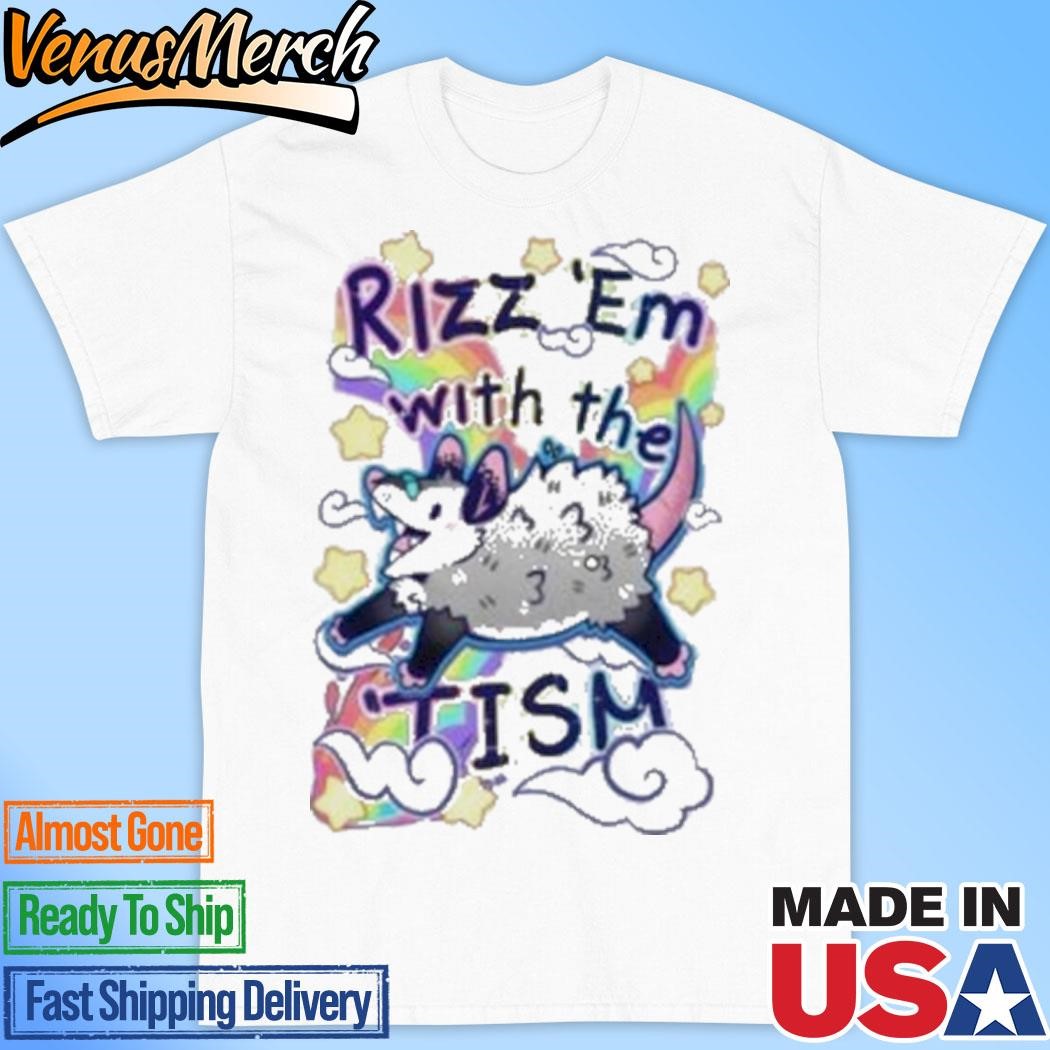 Official Rainbow Rizz ’em Rism With The Tism Shirt