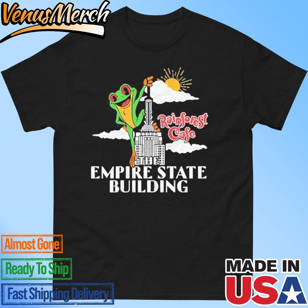 Official Rainforest Cafe x The Empire State Building T-shirt