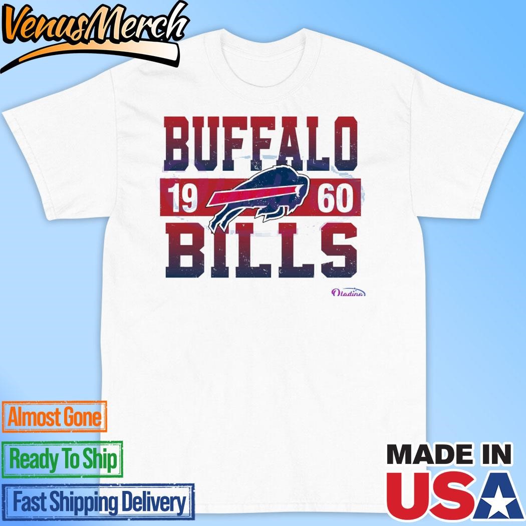 Official Retro Vintage Buffalo Bills Football New Era Shirt