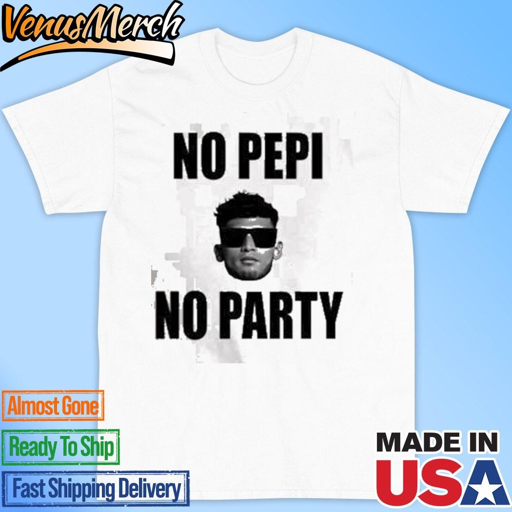 Official Ricardo Pepi No Pepi No Party T-Shirt