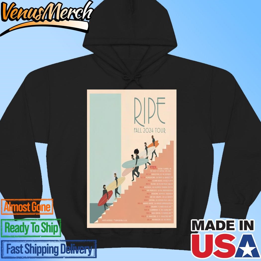 Official Ripe Fall Tour 2024 Poster Hoodie