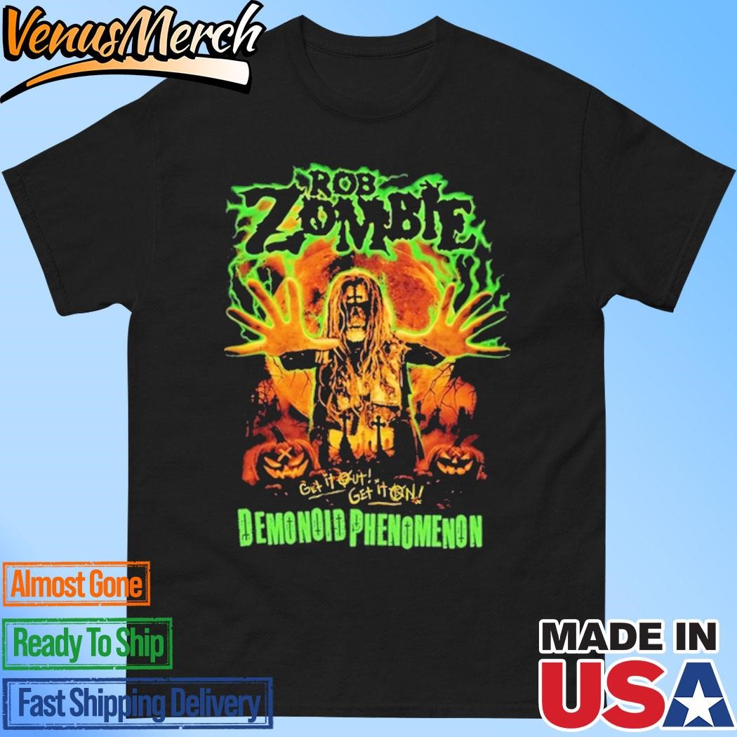 Official Rob Zombie Demonoid Graveyard Shirt