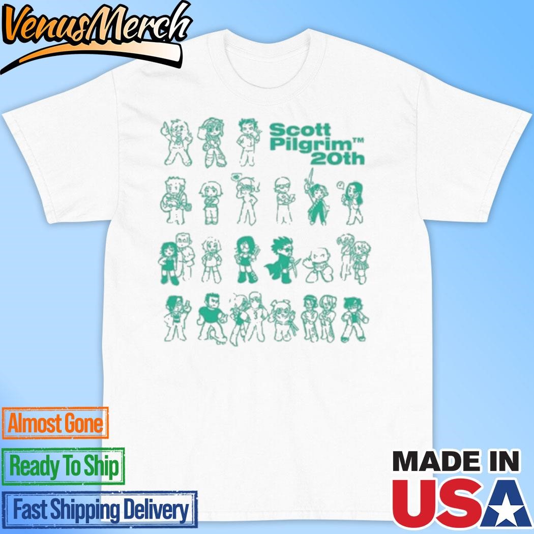 Official SP20 PALS SCOTT PILGRIM 20TH Shirt