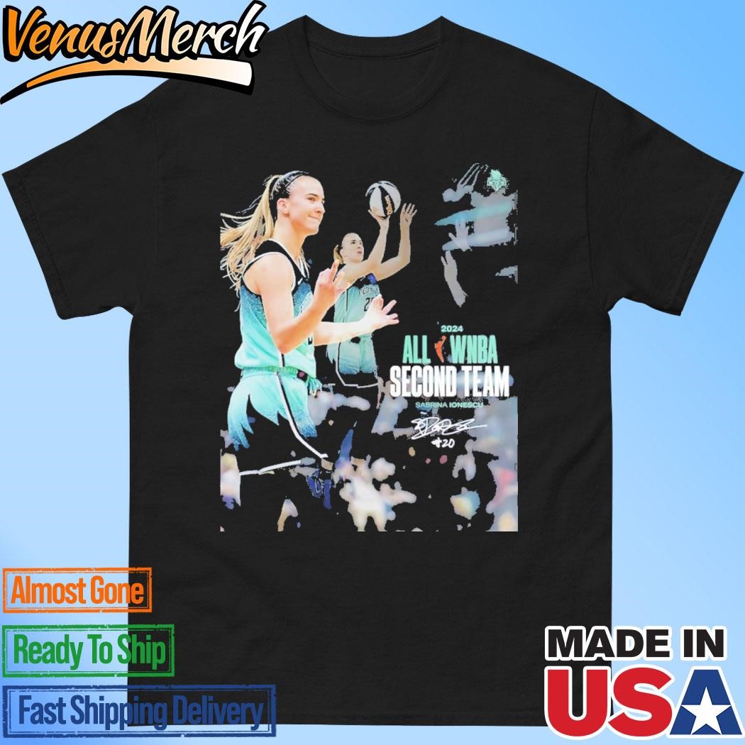 Official Sabrina Ionescu 2024 All Wnba Second Team Shirt