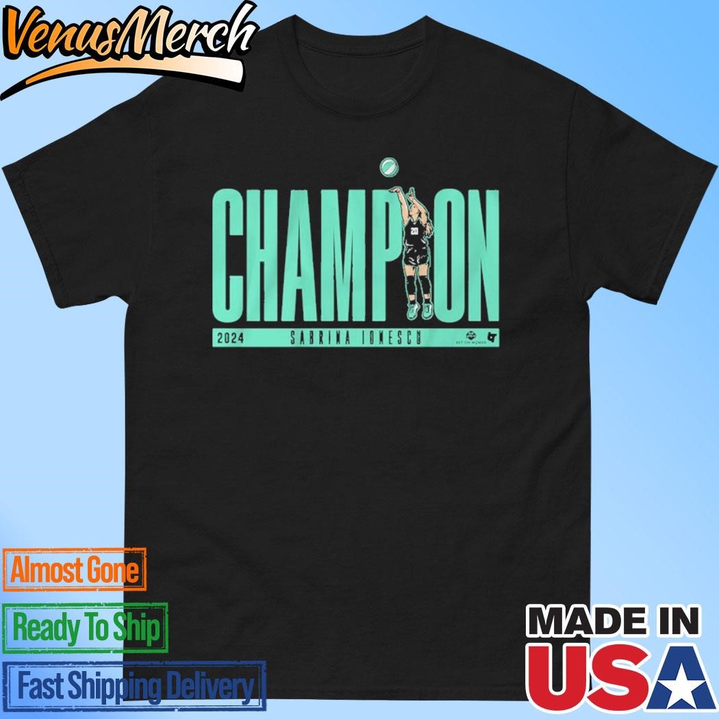 Official Sabrina Ionescu Champion Shirt