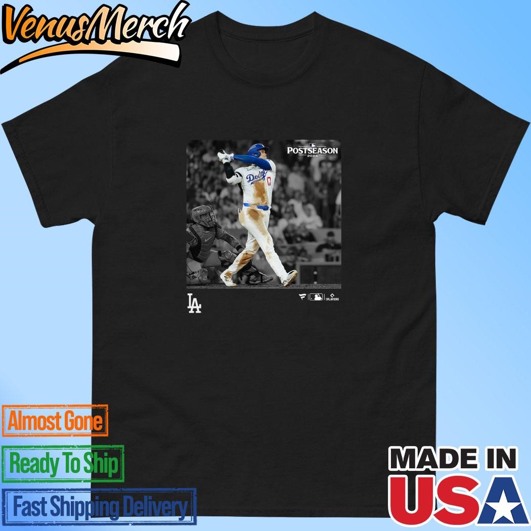 Official Shohei Ohtani Los Angeles Dodgers 2024 MLB Postseason Moments T-Shirt