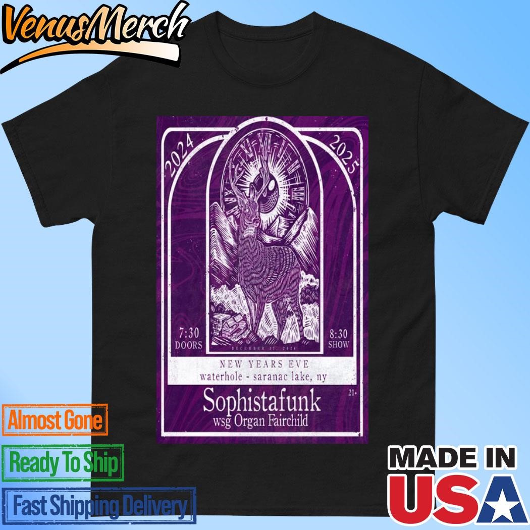 Official Sophistafunk Waterhole In Saranac Lake NY Dec 31 2024 Poster Shirt